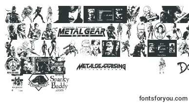  Metal Gear Solid The Phantom Font font